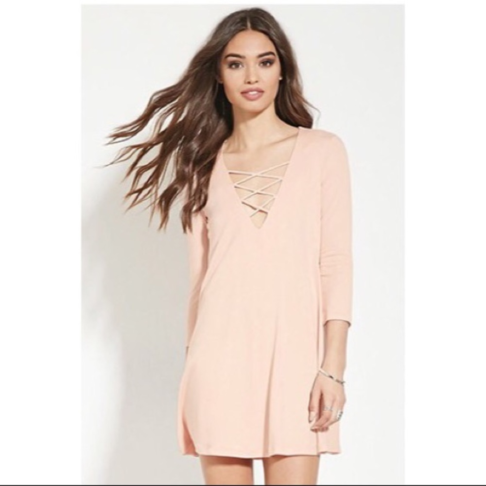 Cross Front Dress